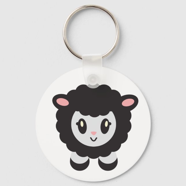 Black Sheep Key Ring (Front)