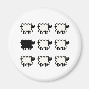 Black Sheep Magnet