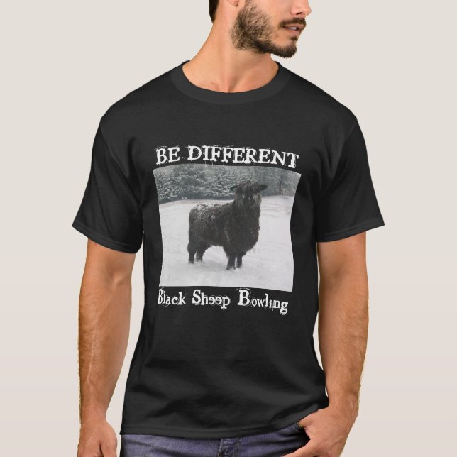 Black Sheep Men's Tee (Front)