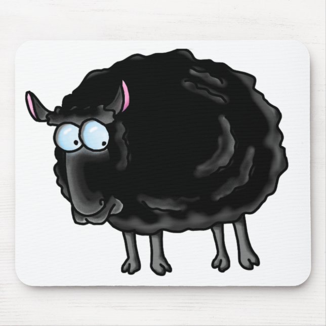 Black sheep mouse pad (Front)