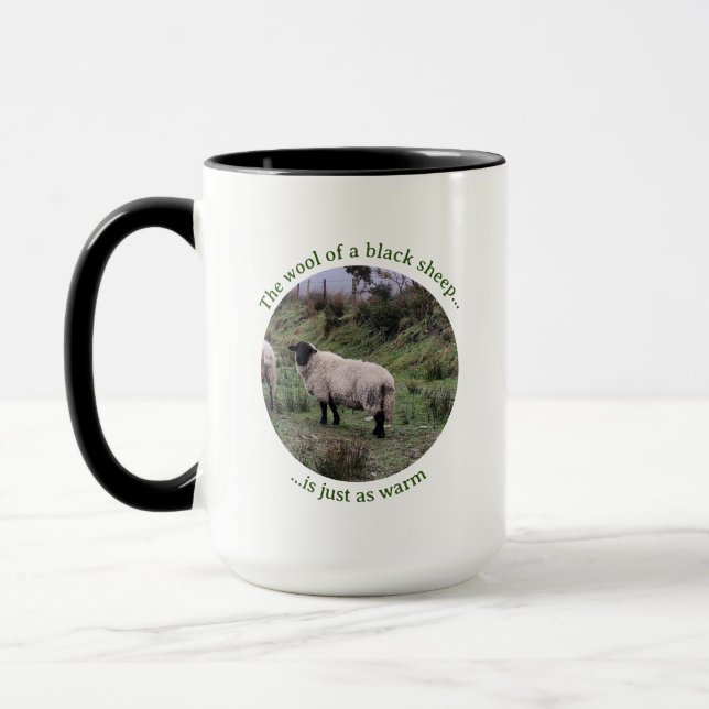 Black Sheep Mug (Left)
