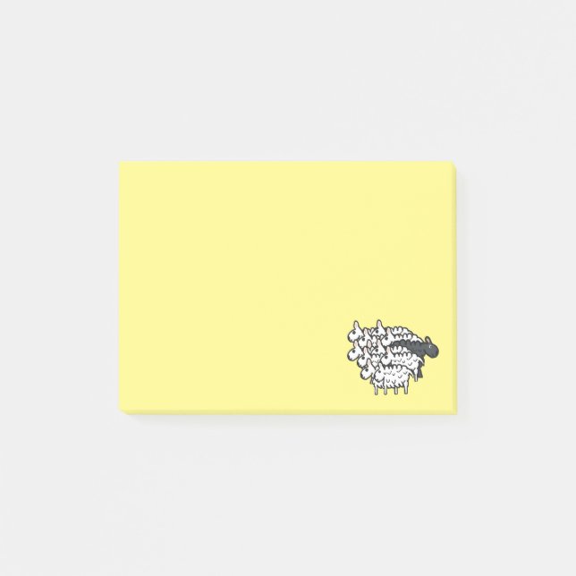 Black Sheep Post-it Notes (Front)