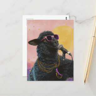 Black Sheep Singer Postcard