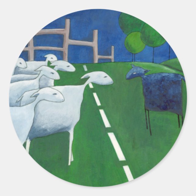 Black Sheep Sticker (Front)