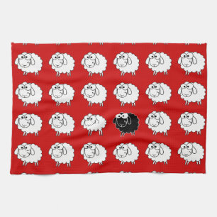 Black Sheep Tea Towel