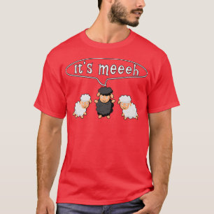 Black Sheep That's Me Funny Farmer Animal T-Shirt