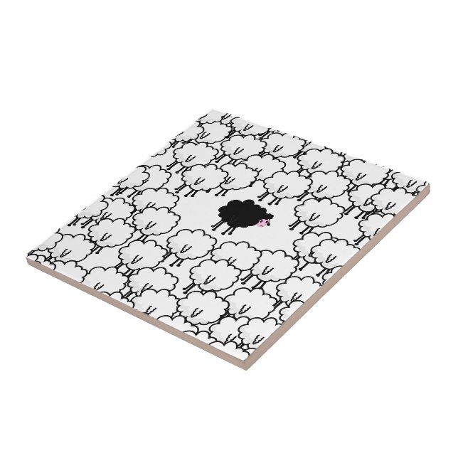 Black Sheep Tile (Side)