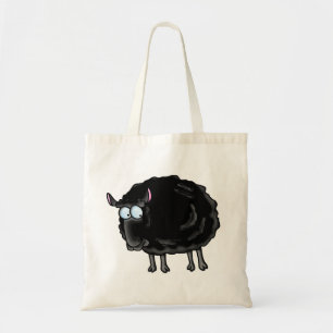 Black sheep tote bag