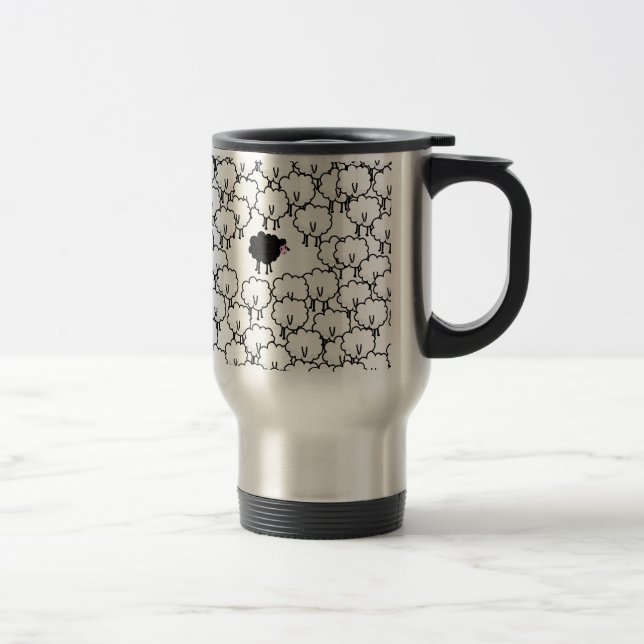 Black Sheep Travel Mug (Right)