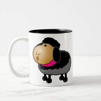 Black Sheep Two-Tone Coffee Mug