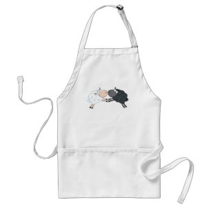 Black Sheep White Sheep Standard Apron