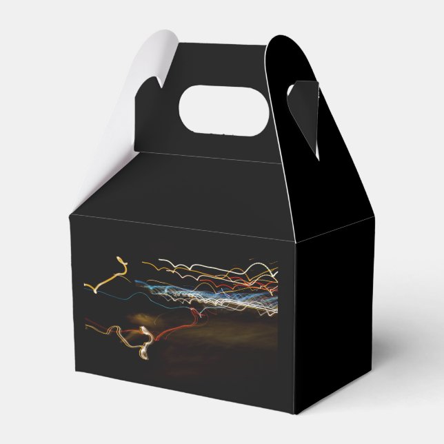 black shooter favour box (Front Side)