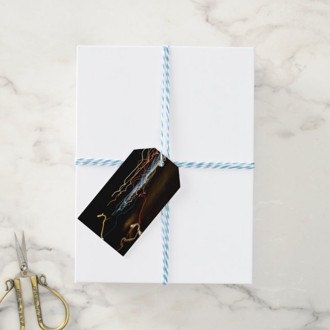 black shooter gift tags (With Twine)