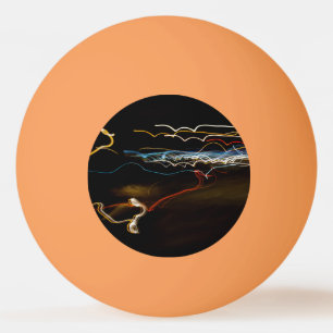 black shooter ping pong ball