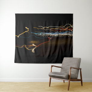 black shooter tapestry