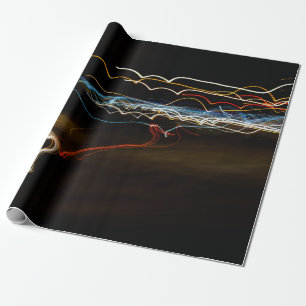 black shooter wrapping paper