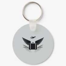 Black silhouette design of a travel suitcase 