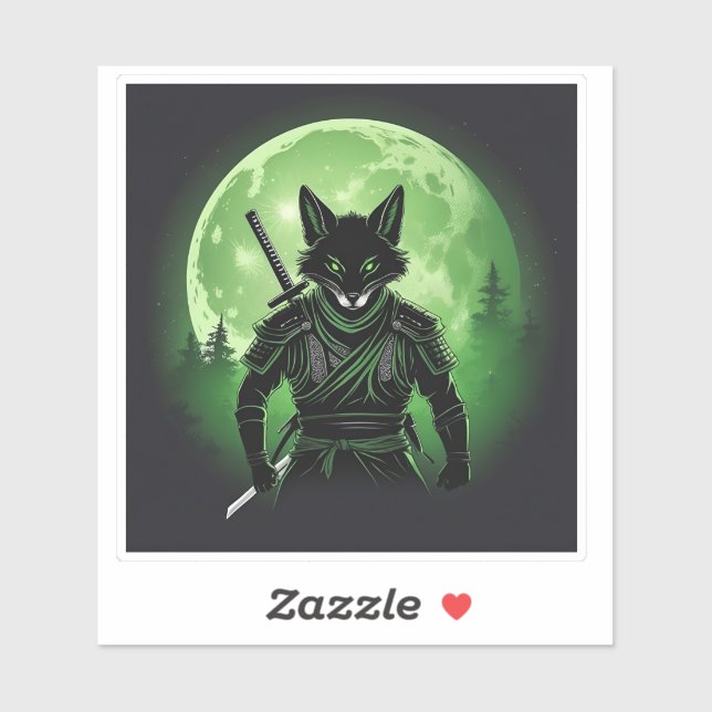 Black Silhouette Fox  (Sheet)