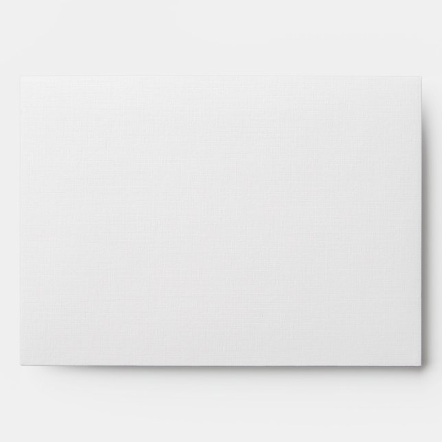Black Silver 5x7 Envelope Wedding Bar Mitzvah (Front)