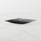 Black Silver Glitter Modern Monogram Name