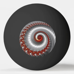 BLACK ~ Silver Shell ~ Fractal Design ~ Ping Pong Ball