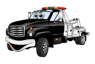 Cartoon Tow Truck Postcards Zazzle Au