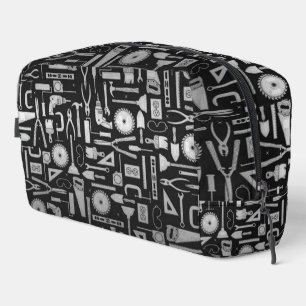 Black & Silver Workshop Tools Dopp Kit