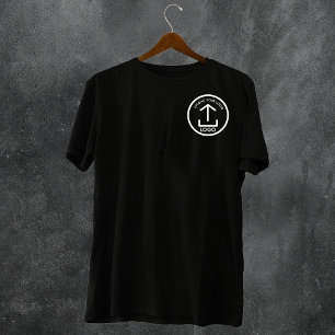 Black Simple Modern Professional Business Logo T-Shirt