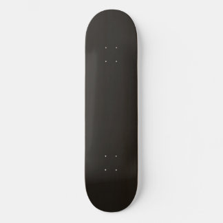 Black Skateboard Deck