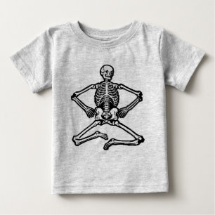 Black Skeleton Baby T-Shirt