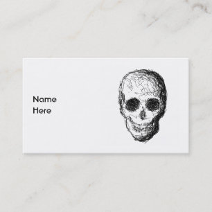 Black Skull. Business Card