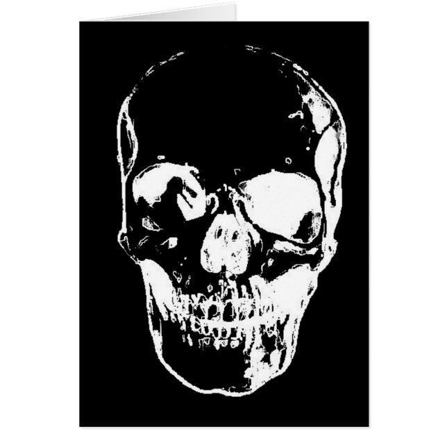 Black Skull - Negative Image (Front)
