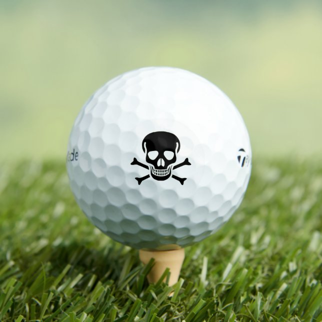 Black Skull Taylor Made TP5 golf balls 12 pack (Insitu Tee)