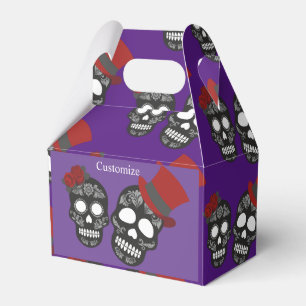 Black skulls Duo Thunder_Cove Favour Box