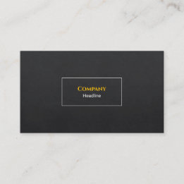 Black Slate Business Card