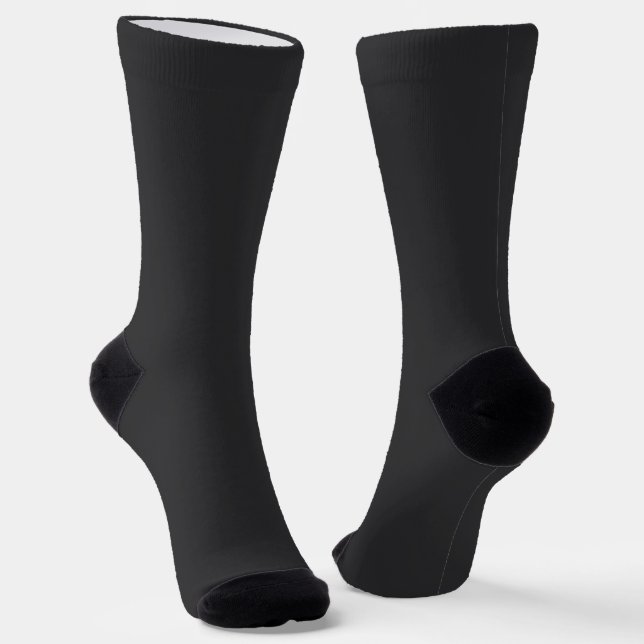 Black Slate Socks (Angled)