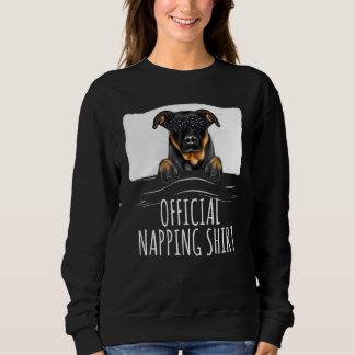 Black Sleep Mask Beauceron Official Napping Sweatshirt