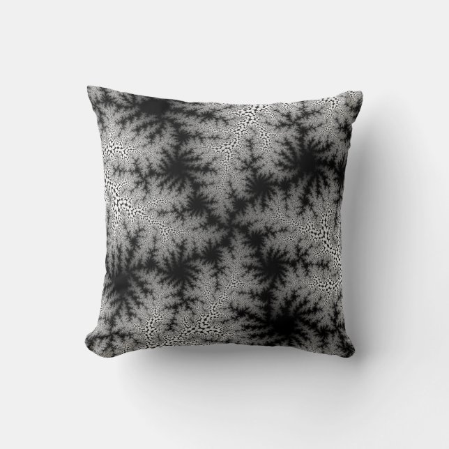 Black Smoke Speckle Cushion (Front)
