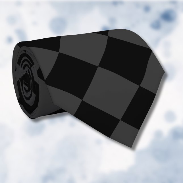 Black & Smoky Black Diamonds – Elegant & Timeless Tie (Creator Uploaded)