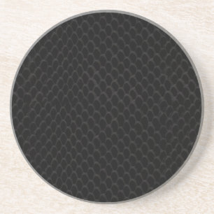 Black Snake Skin Coaster