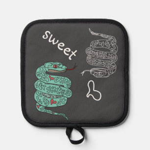 Black Snake Sweet Pot Holder