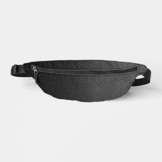 Black Snakeskin Bum Bags