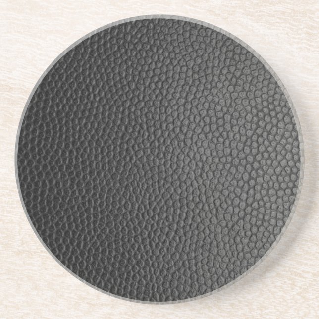 Black Snakeskin Coaster (Front)
