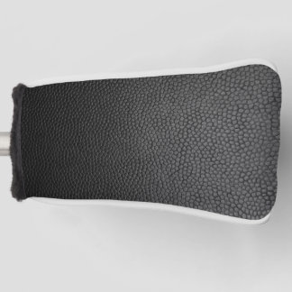 Black Snakeskin Golf Head Cover