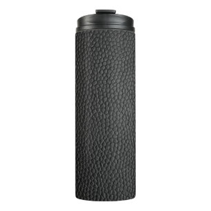 Black Snakeskin Thermal Tumbler