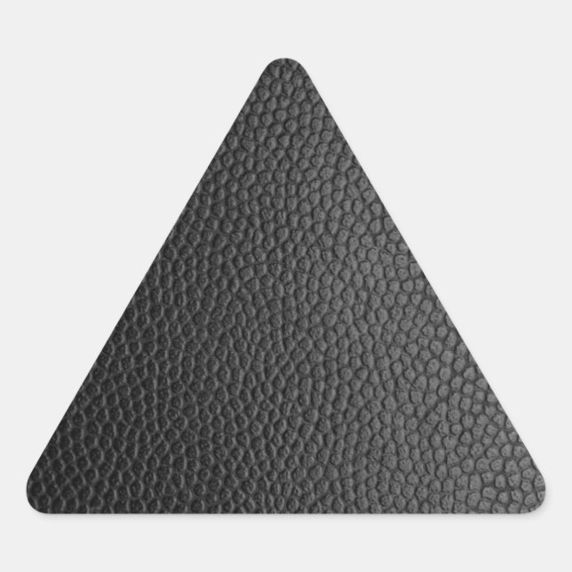 Black Snakeskin  Triangle Sticker (Front)