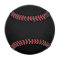 Black Solid Colour Baseball