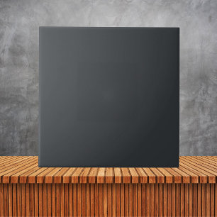 Black Solid Colour Ceramic Tile