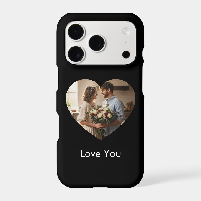 Black Solid Colour iPhone & iPad Case (Back)