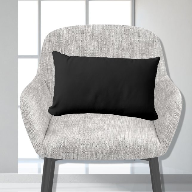 black solid colour pillow (Creator Uploaded)